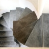 finition sur escalier (béton ciré)